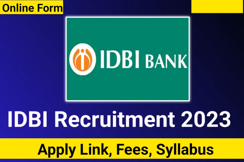 IDBI Junior Manager Assistant Recruitment 2023