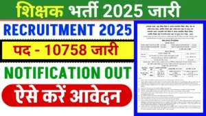 MPESB Teacher Recruitment 2025